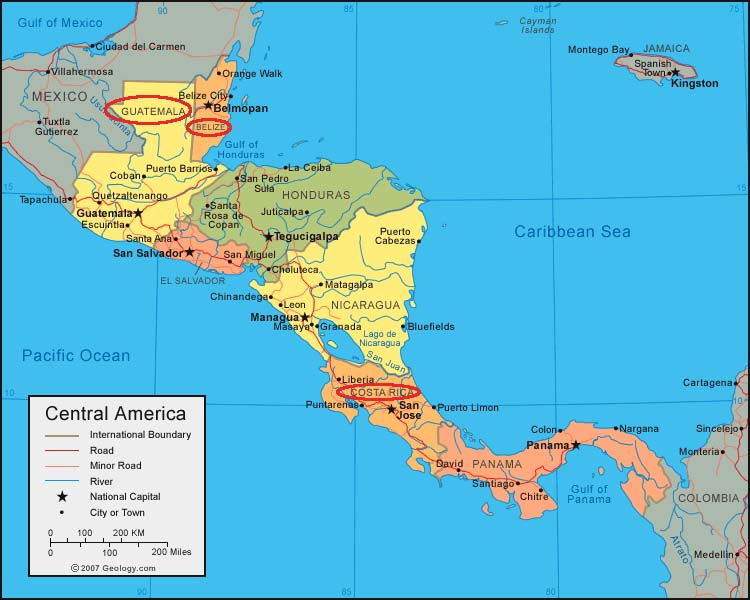 Central America 2010